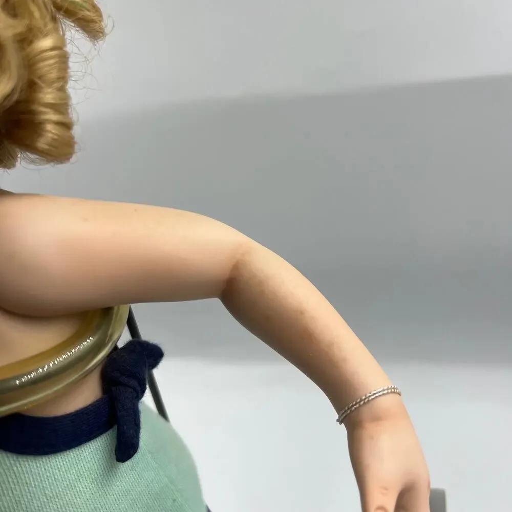 Danbury Mint Shirley Temple Elke Hutchens Bathing Beauty Porcelain Doll 18